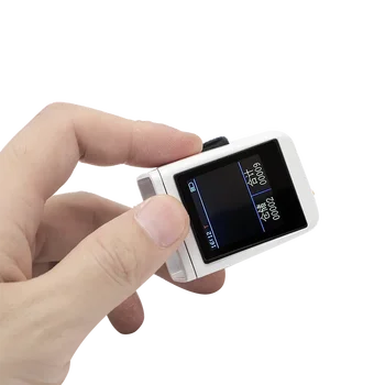 Кодируемый RS7300 mini 2D безжичен пальчиковый баркод скенер премиум-клас BL