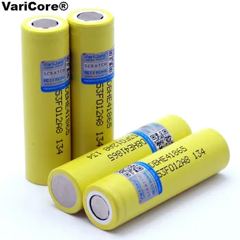 Оригинална акумулаторна батерия VariCore 18650 HE4 3,6 В, 2500 mah, 20А, акумулаторна батерия HE4 с висок дебит, инструменти за цигари