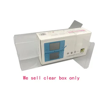 Прозрачна кутия за ДОМАШНИ любимци-капаци за китайската игрова конзола NDSi ique ограничена версия на цветна кутия за съхранение на дисплея box