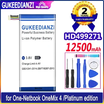 Батерия GUKEEDIANZI HD499271 4th 12500 ма за Един нетбук OneMix 4 OneMix4 One Mix 4 Mix4/Platinum edition Batteria