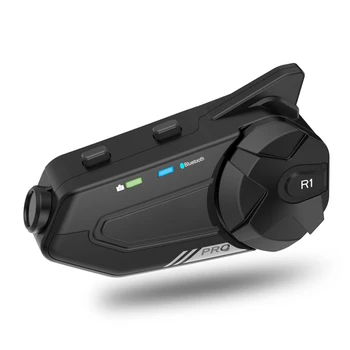 Професионален Bluetooth Домофонна система 2K WiFi Видеорекордер Мотоциклет Помещение BT