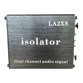 Аудиоизолятор LA2XS Филтър за намаляване на Шума Премахва Текущата Шум Двоен Аудиоизолятор Миксер 6.5 XLR