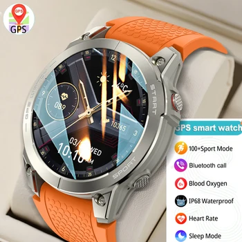 2024 Нови Водоустойчиви Смарт часовници Мъжки AMOLED HD Дисплей 466*466 Bluetooth Предизвикателство Спортни Часовници Smartwatch за Мъже GPS Часовници Фитнес