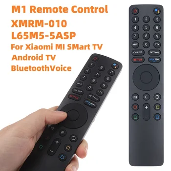 За Xiaomi Smart TV Mi Box, Bluetooth, дистанционно управление с гласови лазер Работи за Android Smart TV L65M5-5ASP MI P1 32 XMRM-010