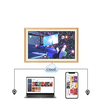 Популярното приложение Frameo Електронна цифрова фоторамка NFT frameo Памет 8 GB Забележка изтегляне на дигитална рамка за снимка