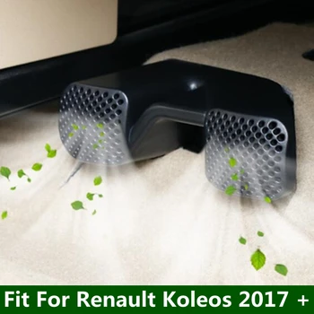 Черна седалка под топлите пол Климатик Въздуховод ac отдушник Решетка, Радиатор, Панел за Renault Koleos 2017 - 2022 Аксесоари