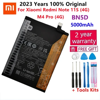 100% Оригинален Нов висок Клас Батерия Xiao Mi BN5D За Xiaomi Redmi Note 11S 11 S 4G M4 Pro 4G 5000mAh Bateria
