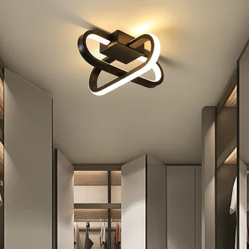 Модерен led тавана лампа за коридор, кабинет, спалня, хол, трапезария, Полилей за декорация на дома, лампа блясъкът варира