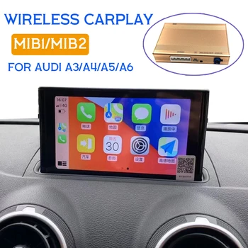 Безжична carplay Apple Android Auto Interfaca Moudle За Audi A3 S3 RS3 8V2014-2020 MIB1MIB2 MHIG Огледало Система Airplay carplay