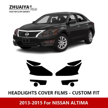 За NISSAN ALTIMA 2013-2015, Външна фаровете на колата, защита от надраскване, предварително нарязани на защитно фолио PPF, филм за ремонт на автомобилни стикери, аксесоари