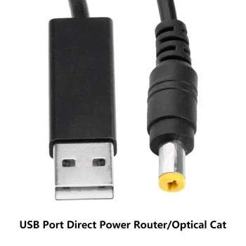 DC От 5 до 9 / 12 Кабел за предаване на данни на Басите USB / Port Type-C с Кръгла дупка 5,5 * 2,1 мм PD / QC 3.0 Кабел за бързо зареждане Deception