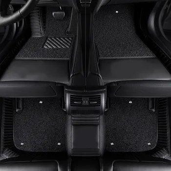 Подложки за по-добро качество! Специални автомобилни постелки по поръчка за Volvo V60 2024-2020 водоустойчив нескользящие двуслойни килими, безплатна доставка