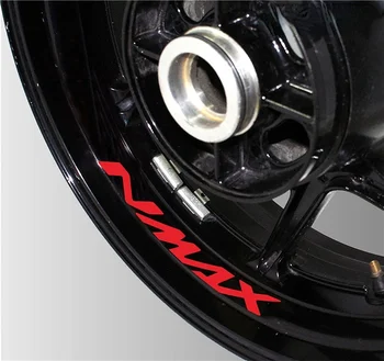 Стил мотоциклет Лого колела гуми творчески етикети от вътрешната страна на джантата Декоративна стикер, подходящ за NMAX 155 125