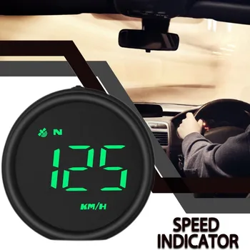 Mayit 1pc 2,6-инчов дисплей на монитора HUD за кола, иконата на спътник, Компас, Единица за измерване на скоростта за камиони, мотори, мотоциклети