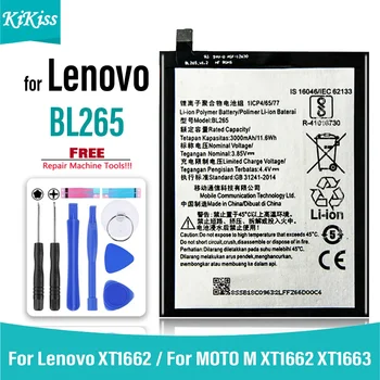 Батерия BL265 за Lenovo XT1662 Батерия за Motorola MOTO M XT1662 XT1663 Батерии за мобилни телефони BL 265