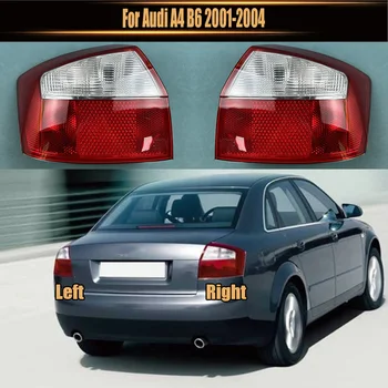 За Audi A4 B6 2001-2004 Задна светлина Полуавтоматични колата Наляво надясно задна светлина лампа на Корпуса на задния фенер