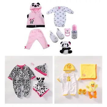 Комплект аксесоари за детски дрехи 45-55 см, реалистичен за куклено играчки, за скъпи момичета и момчета, директна доставка