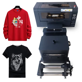 Двухголовочный принтер Xp600 Dtf за пренасяне на мастила формат A3 Dtf Готови за печат 30-сантиметрови печатни машини Dtf