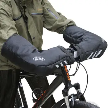 1 чифт ръкавици с дръжки за конна езда, удобни Меки защитни, запазването на топлина есенно-зимни велосипедни топли ръкавици за колоездене