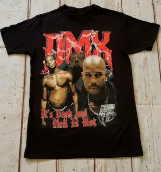 DMX РАП-тениска, хип-хоп рап-тениска, тениска унисекс, подарък вентилатор, всички размери S-3XL