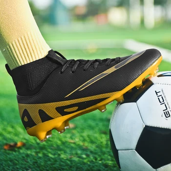 Футболни обувки FG/ TF Society, мъжки футболни обувки, билкови мини футболни обувки за спортни тренировки, маратонки за футзала, детски спортни обувки