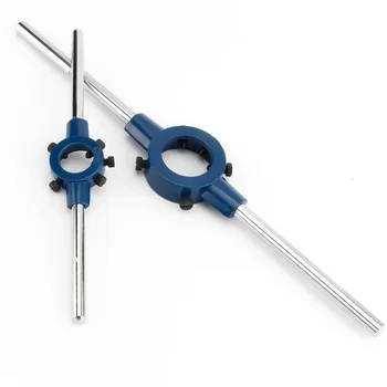 1 бр. гаечен ключ с кръгла глава Гъвкава стоманена кръгла дръжка за инструменти за нарязване на резба M2-М36