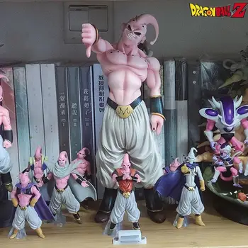 На разположение на Аниме Dragon Ball Z Buutenks Figura Majin Buu Фигурка Супер Buu Готенкс Фигурки 27 см PVC Статуя Модел Играчки Подарък