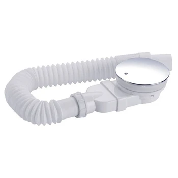 Нископрофилен сливи за душ Хром ABS Сифон за душ-кабина Тънък Водосточни люк за предотвратяване на Страничен мирис на Сливи