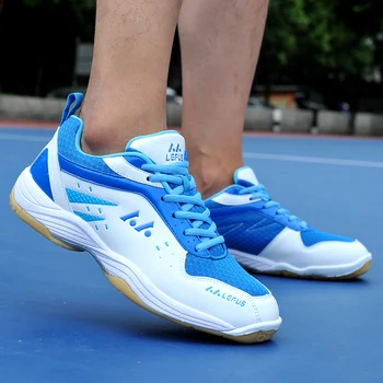 Мъжки спортни обувки за бадминтон, жълти женски волейболни маратонки голям размер, мини обувки за тенис на маса Унисекс L05