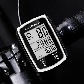 Велосипеден хронометър 1 комплект Чувствителен безжичен Удароустойчив Часовник за планински пътят мотори, Аксесоари за велосипеди