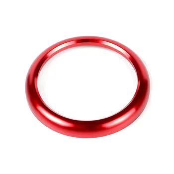 Компас, хронометър, подреден пръстен, изработени, автомобилни аксесоари, червен