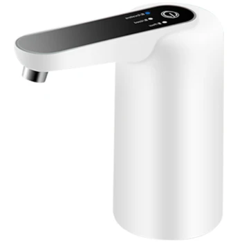 Безжична диспенсер за вода, мини електрическа помпа за вода, зареждане чрез USB, Преносим автоматична помпа за бутилка с вода за дома