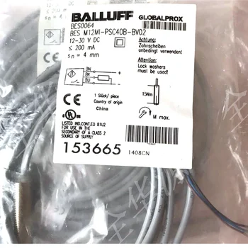BALLUFF BES M12MI-PSC40B-BV02 (BES0064) Стандартни индуктивни сензори PNP Нови #