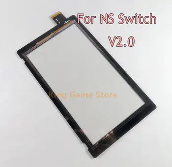 10шт Оригинален нов Сензорен екран V2.0 Дигитайзер за Nintend Switch V2.0 Сензорен екран за Switch NS V2.0 Игрова конзола HAC-001 (-01)