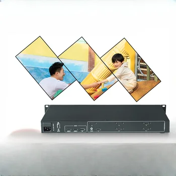Процесор с нередовни съединение 4K с нередовни завъртане на изображения и управление на различни размери на LCD екрана хоризонтално и вертикално