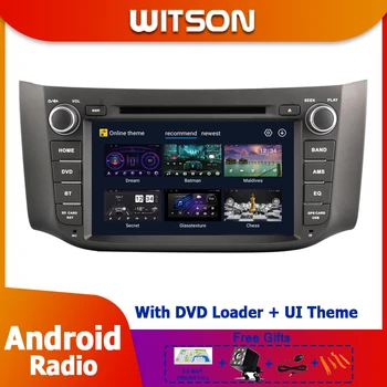 8-инчов автомобилен радиомашинка OEM DVD-товарач за Nissan Sylphy B17 2013-2018 Кола DVD-мултимедиен стереоплеер Android
