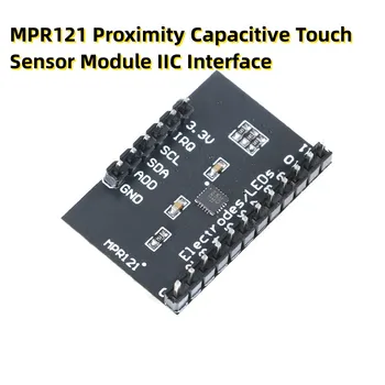 Модул за безконтактно емкостного докосване на сензора MPR121 с интерфейс IIC
