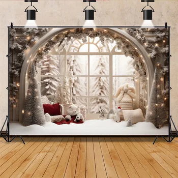 Коледна украса SHENGYONGBAO, фонове, за снимки, декорация за всекидневната, на фона на фото студио за рожден ден QS-23