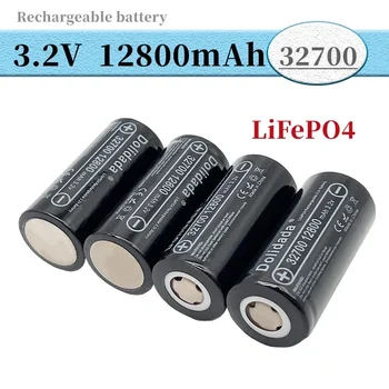 100% Нова Оригинална Батерия с Висока мощност 3,2 В 32700 12800 ма LiFePO4 Акумулаторна Батерия Екологично чиста Батерия за Отвертки