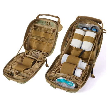 1000D Тактическа Чанта за Първа Помощ Molle Военна Ловно Поясная Чанта Surviaval Спешна Медицинска Чанта EDC Pack IFAK Чанта-Прашка