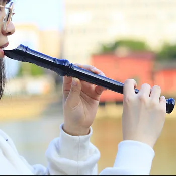 с почистването пръчка Музикален инструмент Кларинет за начинаещи 8-луночная G-клавиш за Флейта Дълга флейта Свирка Флейта Пластмасов записващо устройство