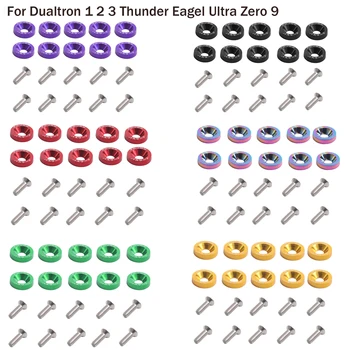 1 Комплект за Dualtron 1 2 3 Thunder Eagel Ultra Zero 9 Крепежни винтове, дръжки, винтове, шайби, винтове за електрически скутер, на шайби.