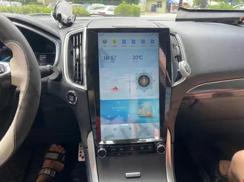 Android 12, 8 + 128 Г Оттичане, Авто Радиоплеер С Екран Tesla За Ford Edge 2015-2019 GPS Навигация Мултимедийно Възпроизвеждане на DSP Carplay