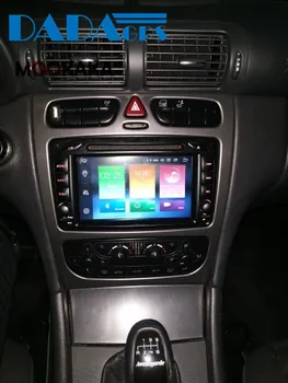 Android, 10.0 Автомобилен Мултимедиен Плеър За Mercedes Benz Vaneo Vito Viano C-W203 CLK-C209 W209 G-W463 GPS-устройство Стерео Радио Аудио BT