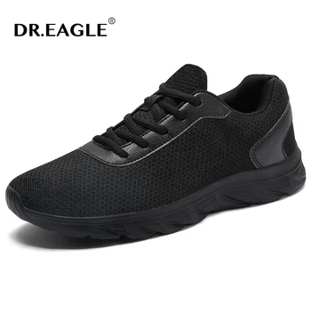 DR.EAGLE Обувки Мъжки Дишащи Ежедневни Маратонки За Бягане Модни Маратонки Тенденция на Тенис Маратонки Zapatillas Hombre Маратонки За Бягане