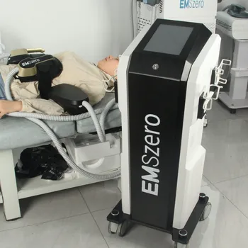 Радиочестотна машина EMSzero НЕО 2024 Професионална EMS за корекция на фигурата, стимулация на мускулите, премахване на мазнини EMS HIEMT PRO