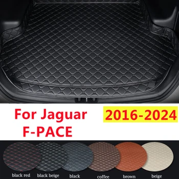 SJ High Side All Weather Custom Подходящ За Jaguar F-PACE 2016-23-2024 Подложка За Багажника на Колата Автоаксесоари Покритие на Задното Товарно Подложка Килим
