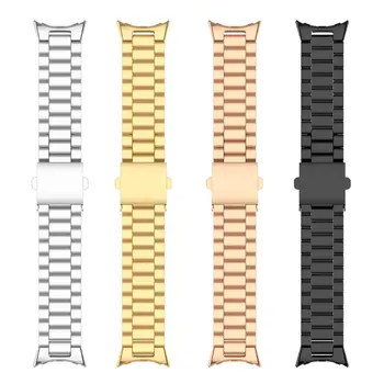 Нов ремък за часа на Аксесоари, Подмяна на метална каишка от неръждаема стомана за Google Pixel Watch