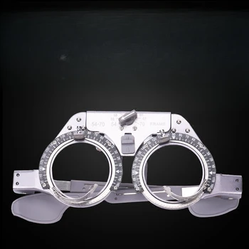 Очила с рефракционным оборудване, рамки за монтаж от чист титан, регулируеми рамки за проверка на межзрачкового разстояние