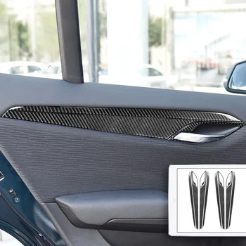 За BMW X1 E84 2013-2015 Ремонт на вратата, обвивка от въглеродни влакна и дръжката на вратата, комплект накладки, аксесоари за интериор, стикер
